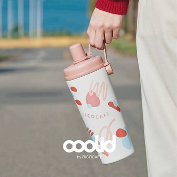 【RICOCAFE X M.Durden 】酷力杯800ml-陶瓷塗層（磁吸吸管杯/環保杯/隨行杯/冰霸杯/保冰保溫）