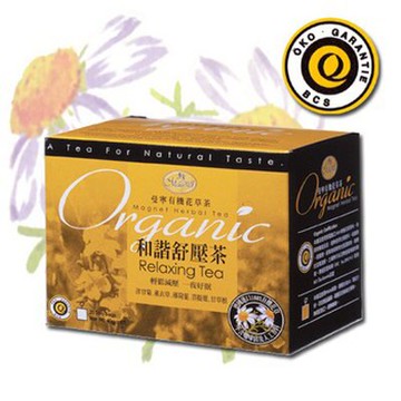 【曼寧花草茶】有機和諧舒壓茶 (20包x2克/盒)