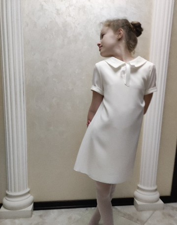 花朵蕾絲女童洋裝適合婚禮、生日