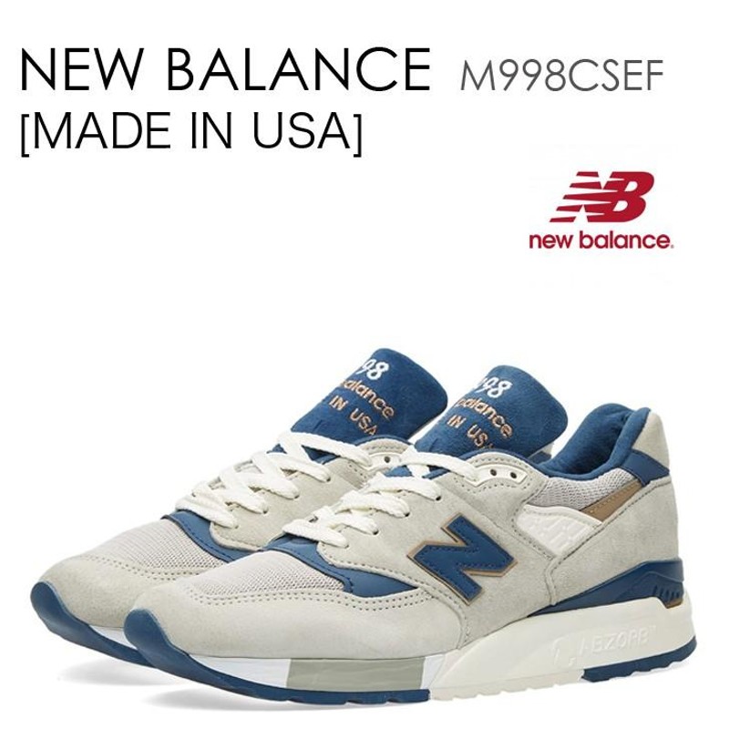 New Balance 998 MADE IN USA ニューバランス アメリカ製 M998CSEF