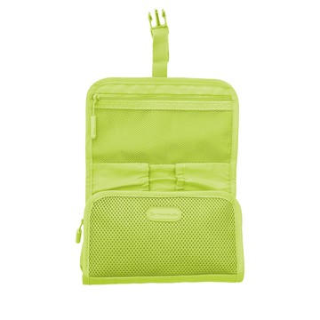 《TRAVELON》扣式3C線材收納包(螢光綠)