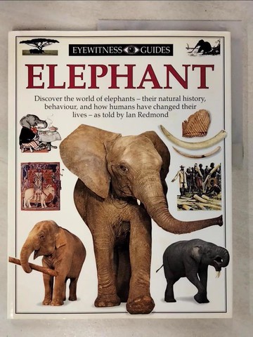 【書寶二手書T8／兒童文學_EUK】Elephant: Eyewitness Guides 42
