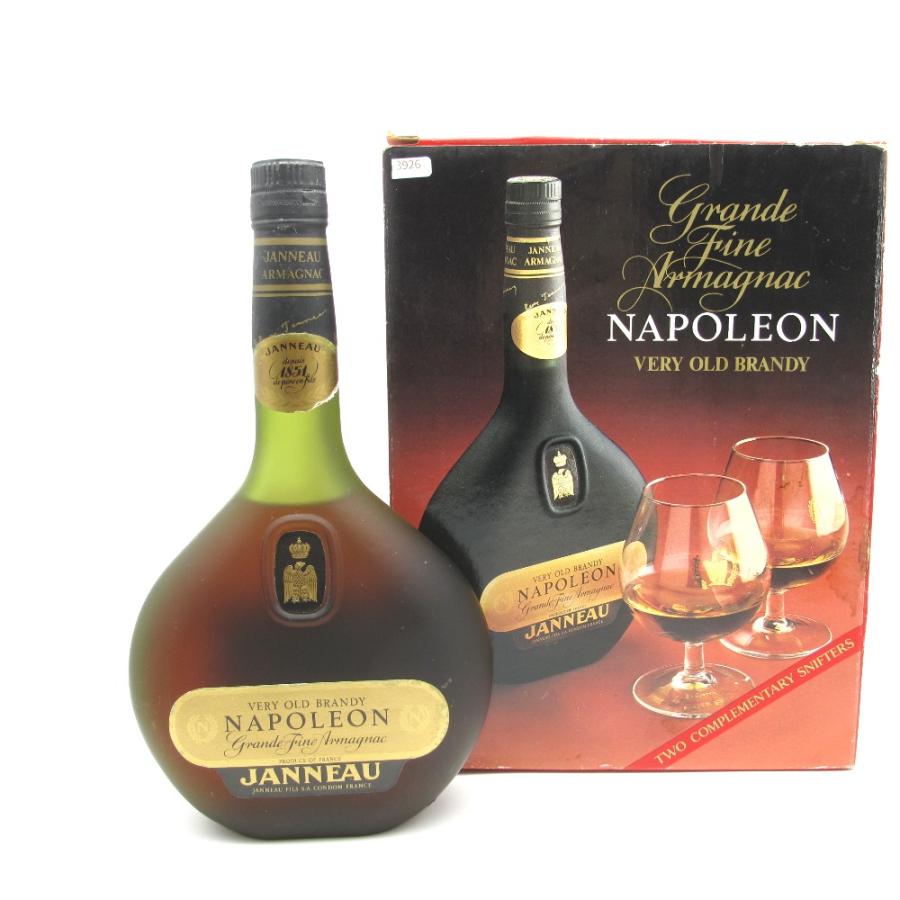 ブランデー ジャノー ナポレオン アルマニャック JANNEAU NAPOLEON ARMAGNAC 台湾 700ml 40% 箱付き 洋酒 古酒  未開栓 | LINEブランドカタログ