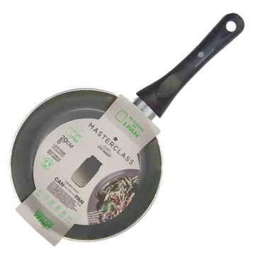 Masterclass Cantopan 不沾平底鍋 20cm 適用瓦斯爐/電磁爐/電陶爐/鹵素爐/感應爐 可洗碗機清洗  1個