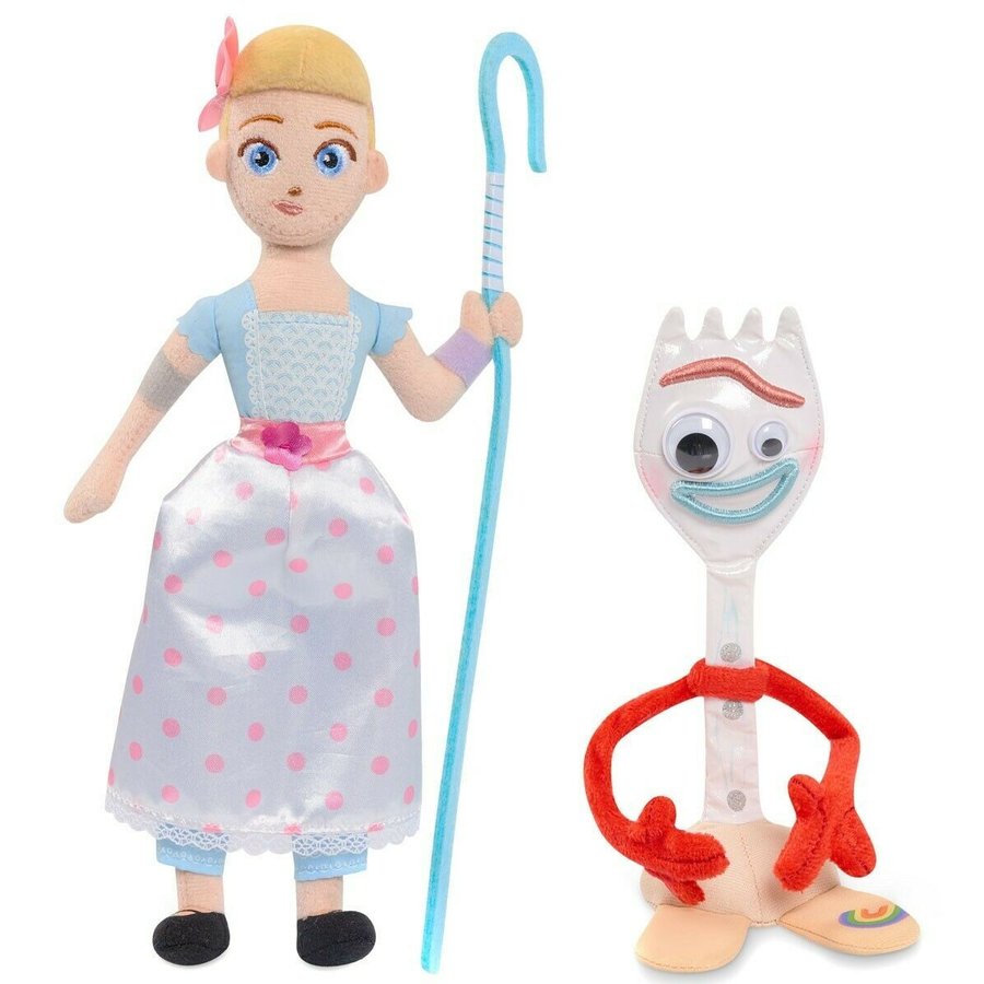 トイ・ストーリー4 Bo Peep Forky ぬいぐるみ