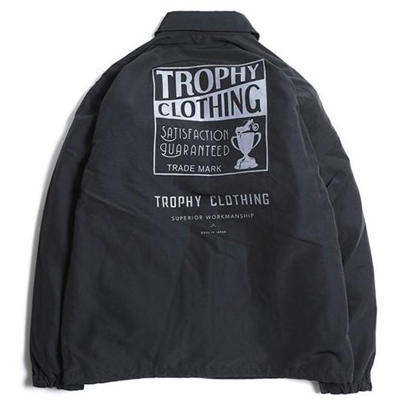 TROPHY CLOTHING BOXLOGO WARMUP コーチジャケット - ナイロンジャケット