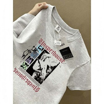 【FOH】100%純棉 短袖女 t恤 韓系衣服 夏天穿搭 ins 風 學生黨衣服