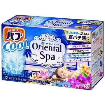 日本品牌 花王KAO 東方SPA入浴碇 12碇
