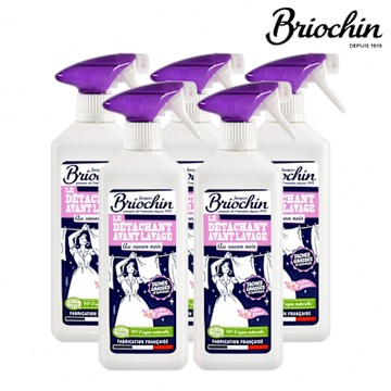 Jacques Briochin 藍牌碧歐馨 花香黑皂衣物萬用去漬劑 500ml 超值5件組