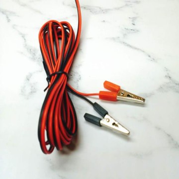 汽車電瓶夾子純銅加厚強力小號充電線帶夾子的搭線鱷魚夾導線蓄電