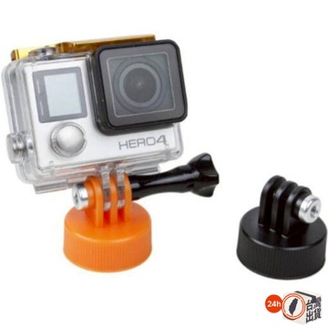 GoPro瓶蓋轉接頭 運動相機 礦泉水瓶 轉換頭 DIY 水瓶轉接蓋 Gopro自拍杆轉接頭配件