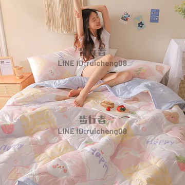 夏被夏涼被空調被夏天雙人被芯單人宿舍學生兒童夏季被子可機洗【步行者戶外生活館】