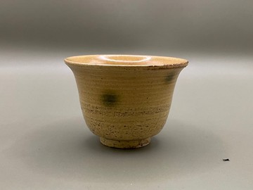 黃瀨戶茶杯9cm