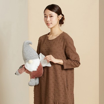 精靈吊掛面紙套-可可棕