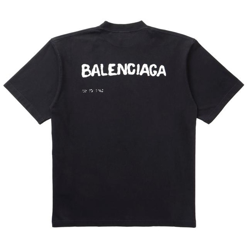 SALE】バレンシアガ/BALENCIAGA シャツ アパレル メンズ Tシャツ NOIR 641675-TOVO5-1070 |  LINEブランドカタログ