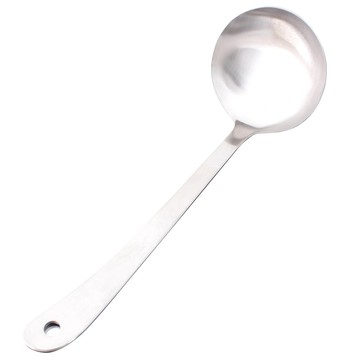 Raonnuri 不鏽鋼湯勺 小 銀色 1支  長200mm 碗寬70mm  韓國製造
