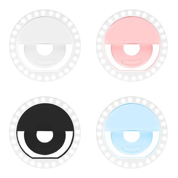 補光燈 自拍燈 LED 手機 USB充電款 直播補光燈 美肌鏡頭 修圖 美顏補光 客製化禮品專家5157