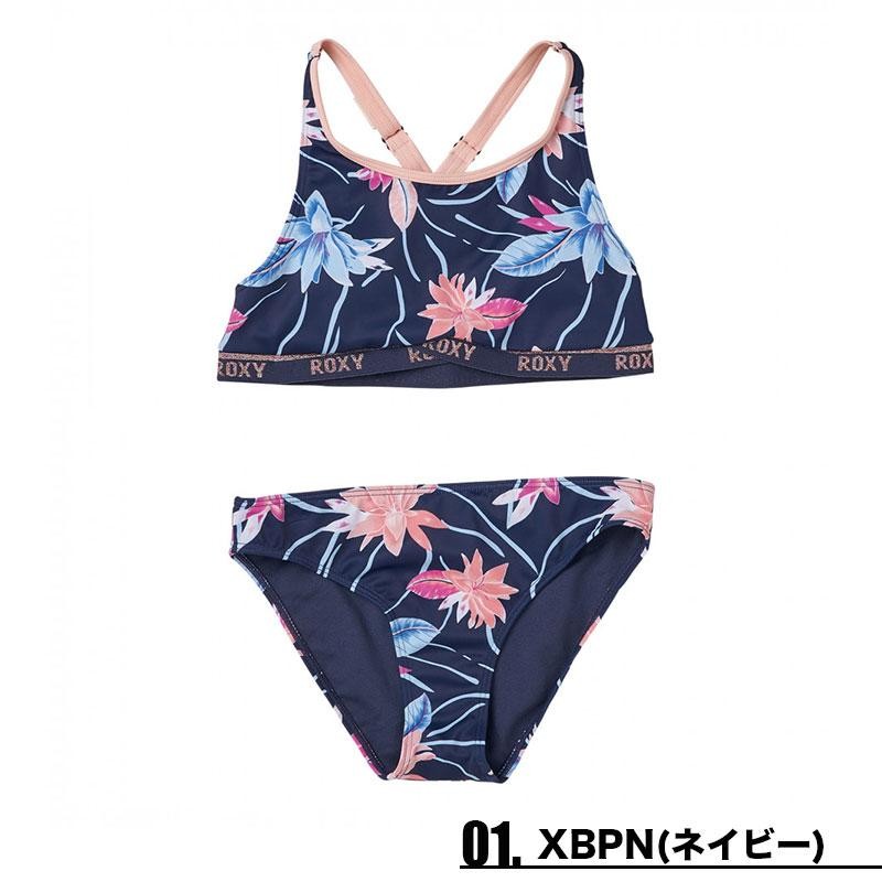 ROXY ロキシー キッズ 水着 ビキニ SPORTY GIRL CROP TOP SET 子供