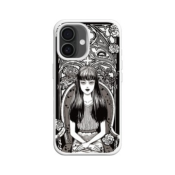 iPhone 16 SolidX 白 - 伊藤潤二驚選集 Junji Ito - 女王富江