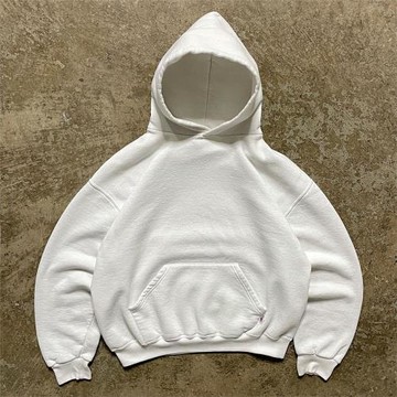 480G純棉大毛圈 秋冬純色連帽衛衣男女同款456XLhoodie