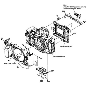 Anatomy Camera 中性短袖T恤 7色 (現貨) 相機解剖圖結構構造攝影拍照文青插畫潮T團體服社團