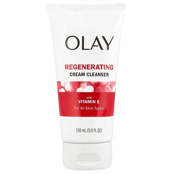 Olay, 新生潔面乳，含維生素 E，5 液量盎司（150 毫升）