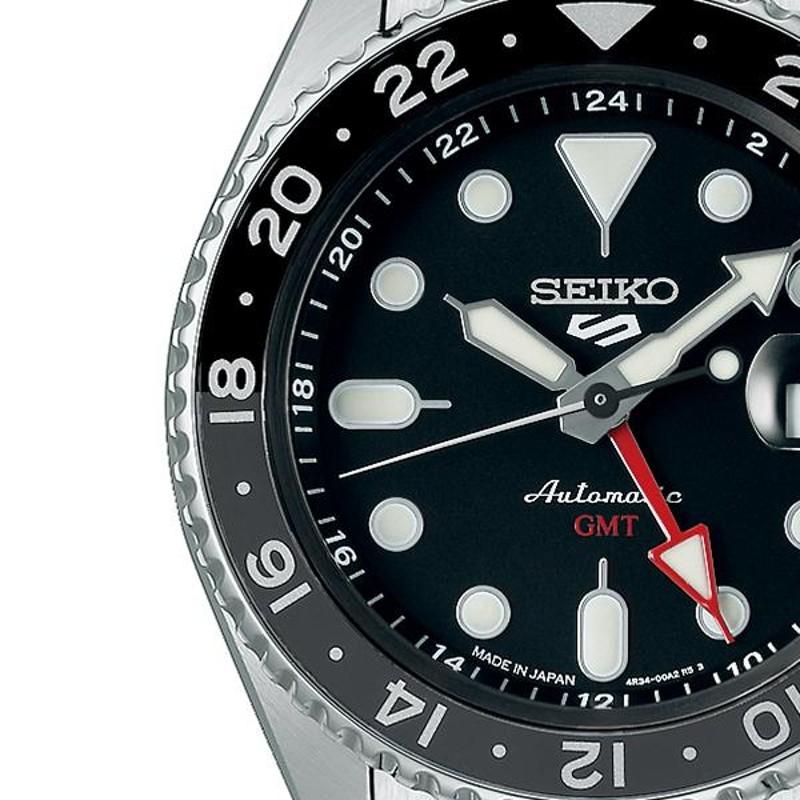 セイコー5 スポーツ SKX Sports Style GMTモデル SBSC001 メンズ