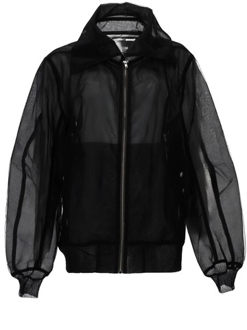 rick owens giacca bomber "dracucollar flight"