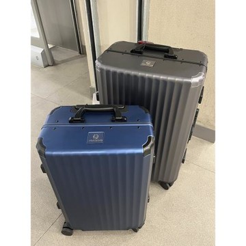 漫游全鋁鎂合金行李箱金屬拉桿箱子旅行箱登機密碼箱20寸24男女26