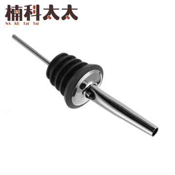 注酒器 紅酒塞 倒酒塞 引酒器 分酒器 不鏽鋼油嘴 紅酒保存 倒油器 防漏酒瓶塞 油嘴瓶塞 WSTOPN