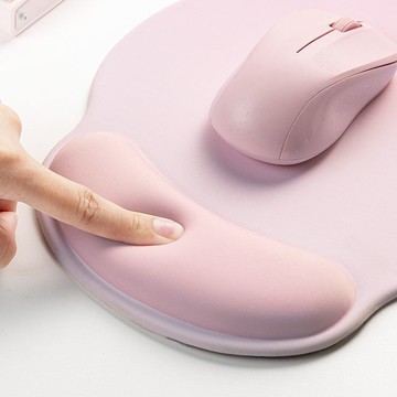 🔥優選好物🔥創意粉色漸變滑鼠墊護腕墊子女生辦公室滑鼠墊高顔值電腦鍵盤桌墊 護手腕墊 滑鼠墊 鍵盤墊 鍵盤打字護腕墊