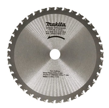 MAKITA 牧田 A-85438 鎢鋼鋸片 185x20x38T 切鐵 鋸片 軟鋼 金屬 L型鋼 圓管 適用413