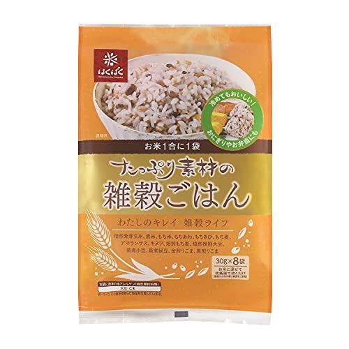 はくばく たっぷり素材の雑穀ごはん 240g×3