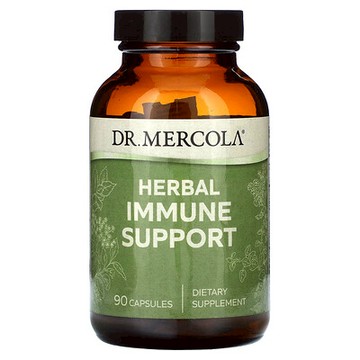 Dr. Mercola, 草本機體抵抗支援，90 粒膠囊