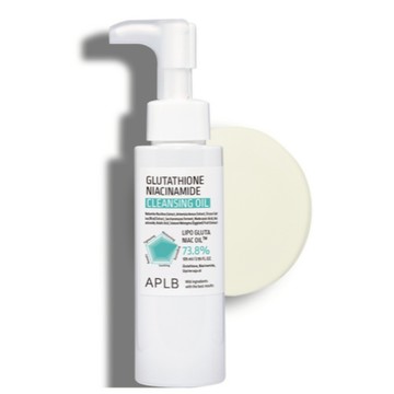 APLB 穀胱甘肽&菸鹼醯胺 卸妝油 105ml【現貨】韓國正品 清爽保濕 敏感肌適用 深層清潔 黑頭護理 舒緩滋潤補水
