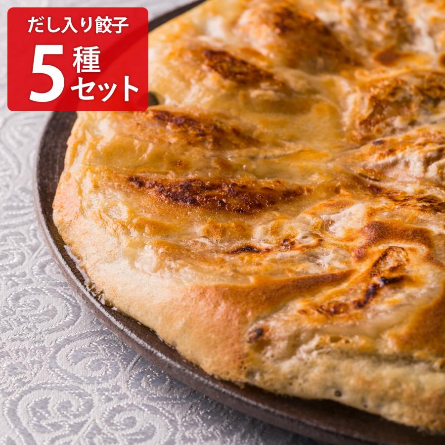 餃子屋本舗　秘伝のだし入り餃子 5種 バラエティセット 詰め合わせ 餃子