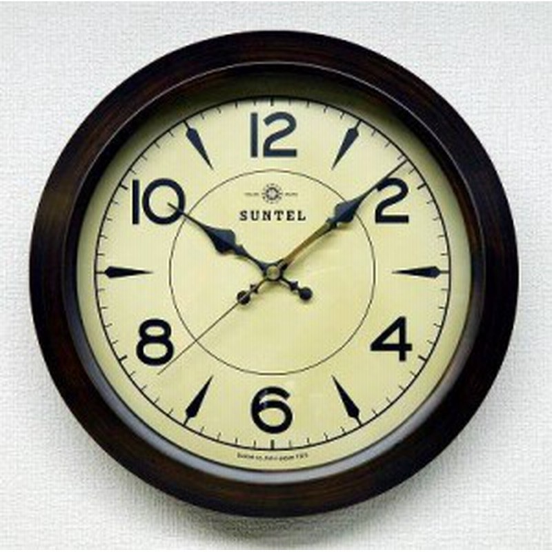 さんてる 壁掛け電波時計 Dql678 クラシック 壁時計 壁掛け時計 オシャレ 国産 ウォールクロック レトロ アンティーク 職人 通販 Lineポイント最大1 0 Get Lineショッピング