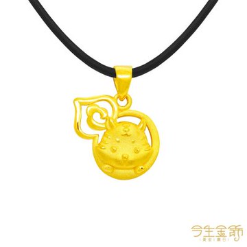 今生金飾 福氣虎墜 黃金墜飾
