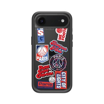 iPhone Air Mod NX -邊框背蓋組合 (相機按鈕) 黑 - PSG - Paris Saint-Germain - Stickers