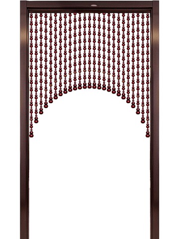 珠簾 全桃木葫蘆門簾珠簾大門衛生間臥室客廳擋煞簾門對門隔斷簾免打孔 【CM8974】