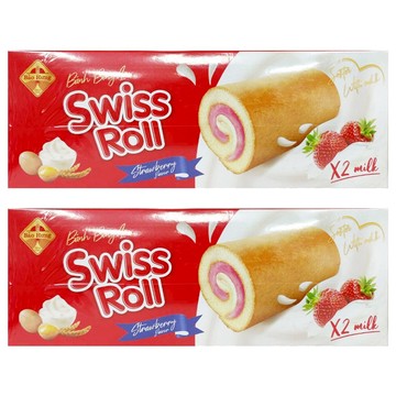 雅達利草莓味瑞士捲  240g  2盒