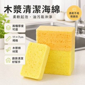 洗碗海綿 廚房菜瓜布 碗盤鍋具餐具水槽流理台洗鍋洗杯家事清潔海綿 手持刷洗 海綿擦拭 廚房使用