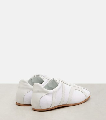 Toteme Leather-trimmed sneakers
