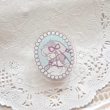 【線上搶先販售】壓克力夾 宇宙花女孩