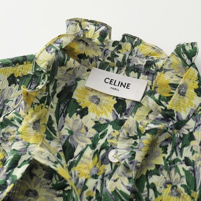 ふるさと納税 CELINE 2017SS セリーヌ フィービー フラワー 花柄