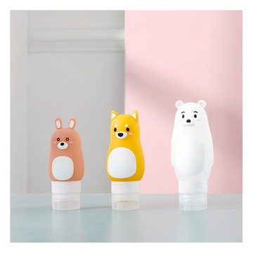 分裝瓶旅行化妝品硅膠瓶空瓶子旅游洗發水沐浴露化妝品收納瓶套裝