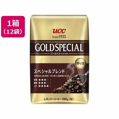 UCC ゴールドスペシャル 炒り豆 スペシャルブレンド 250g 12袋