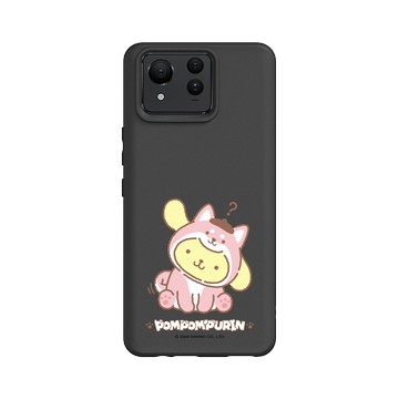 Zenfone 11 Ultra SolidSuit 黑 - 三麗鷗-布丁狗30週年 PomPomPurin (30th Anniversary) - 柴犬變裝