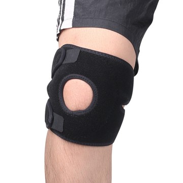 PUSH! 運動用品 護膝 可放可調式親膚透氣吸汗護具護膝 護具 H30一入組