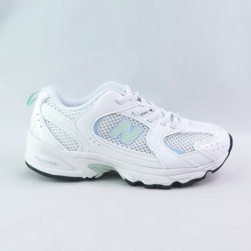 NB P5309VE 中童 休閒鞋 運動鞋 530 Bungee Lace W寬楦 免綁鞋帶 白/翡翠綠